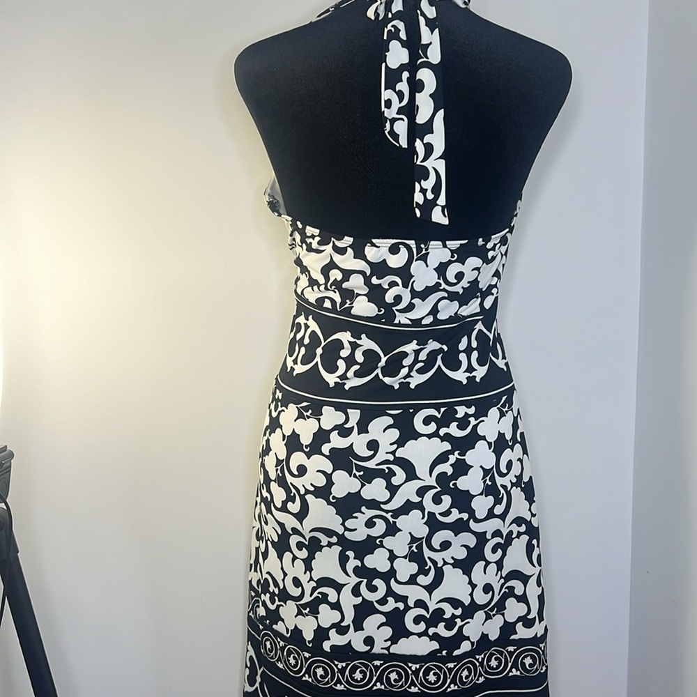 White House Black Market Women’s Halter Dress Size M - Picture 5 of 7